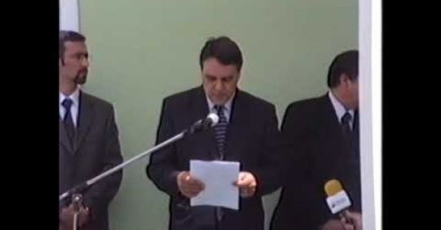 Inauguração da Junta de freguesia do Raminho Ano 2001