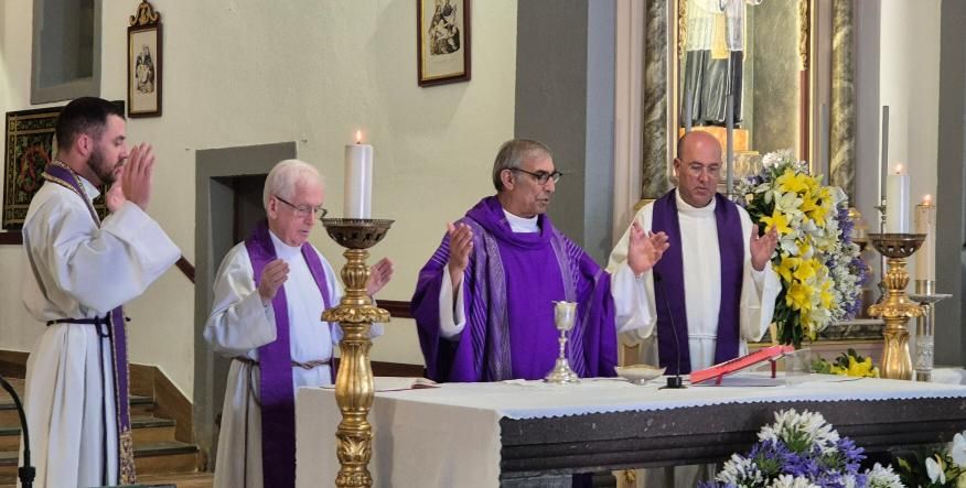 Palavras do Padre Moises na Missa do Funeral de Álamo Oliveira