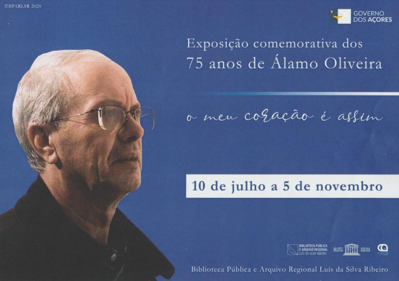 Exposição comemorativa dos 75 anos de Álamo de Oliveira